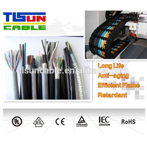 PUR cable for Lifting and transportation equipment, automated warehouses,
